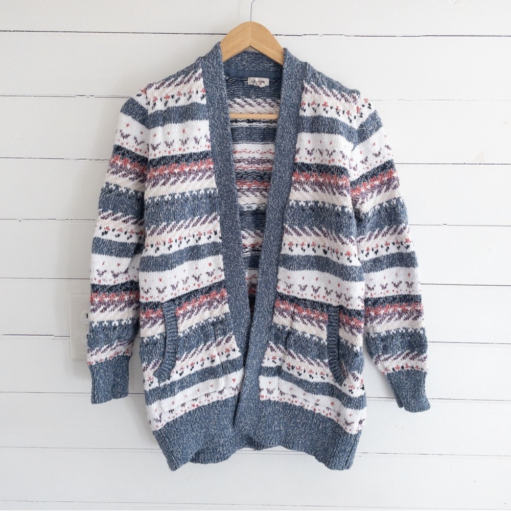 L.L. Bean Fair Isle Cardigan